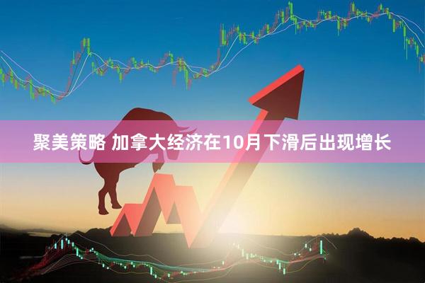 聚美策略 加拿大经济在10月下滑后出现增长
