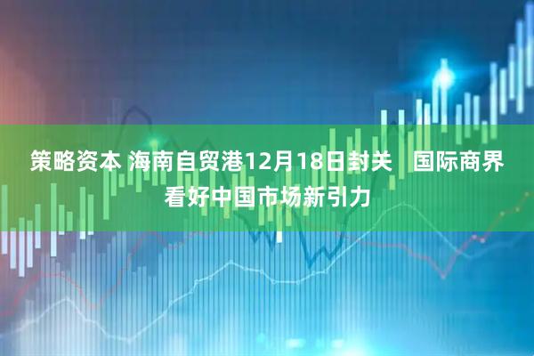 策略资本 海南自贸港12月18日封关   国际商界看好中国市场新引力